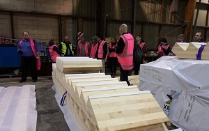 Cross laminated timber panels